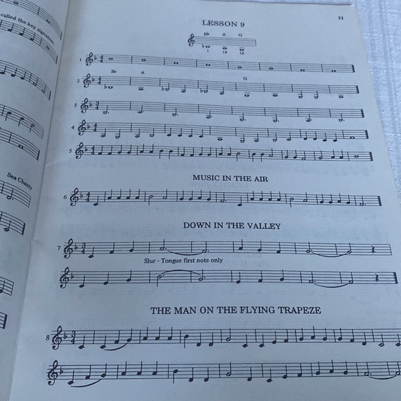 VTG - 3 Ed Sueta Band Method Books - flute, trombone, & trumpet/cornet - Picture 5 of 10